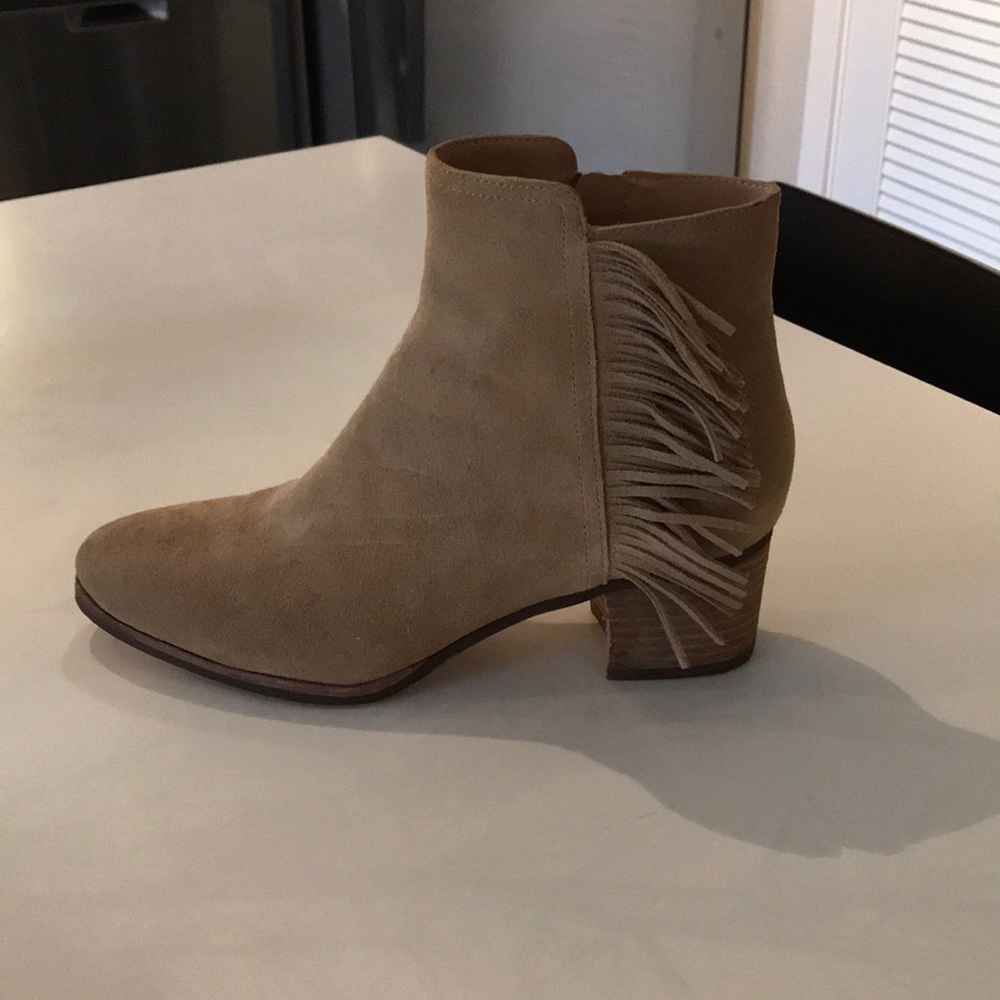 Banana Republic Fringe Bootie